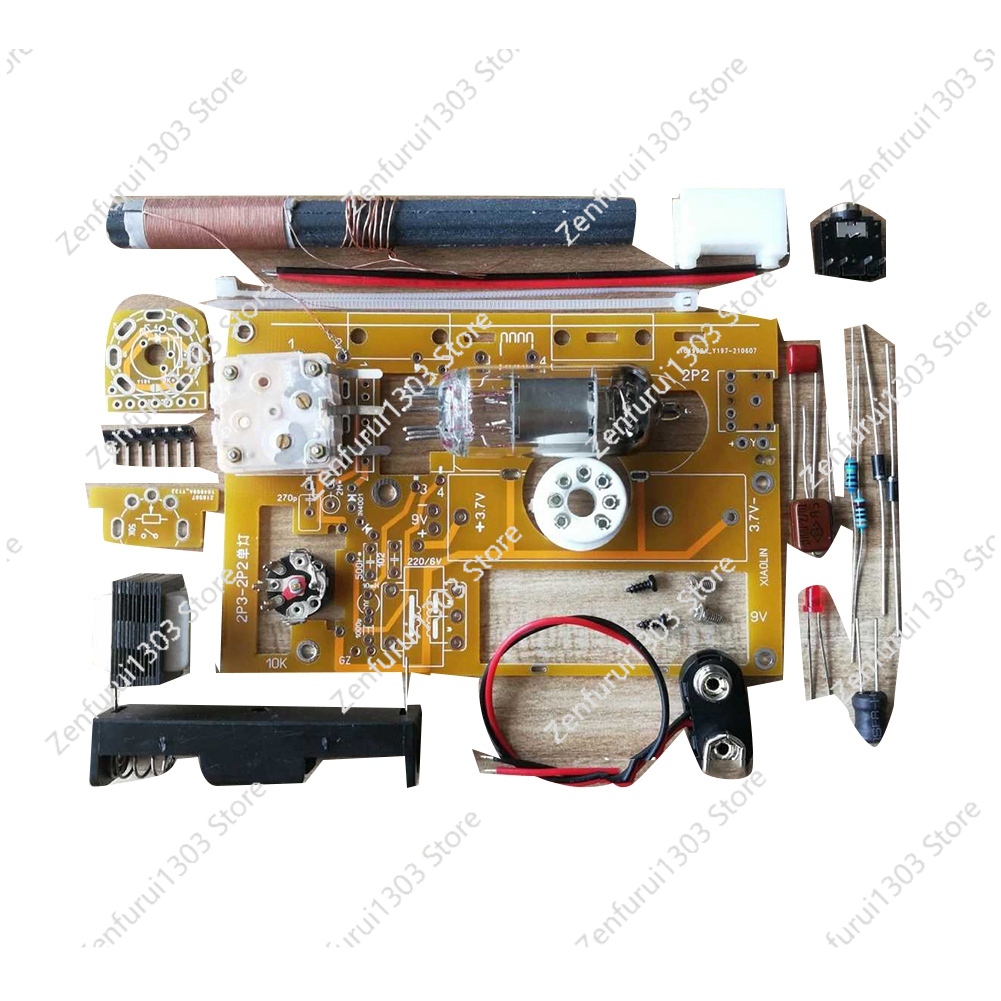 Diy Electronics Youtube - ชุด DIY 2P2 หลอดอิเล็กทรอนิกส์ หลอดเดี่ยว วิทยุคลื่นกลาง