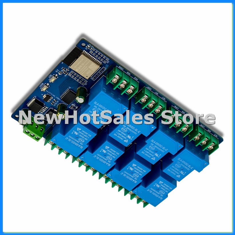 Relay Module 5V - โมดูลรีเลย์ 8 ช่อง 30A DC7-28/5V โมดูลรีเลย์