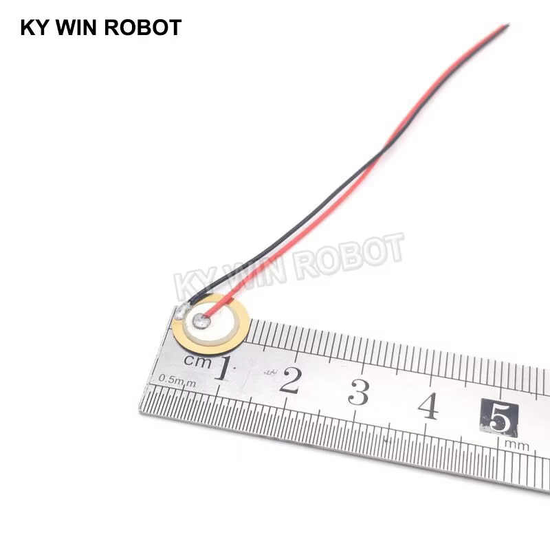 Diy With Electronics - 10 ชิ้นแผ่นเซรามิกเพียโซอิเล็กทริกเส้นผ่านศูนย์กลาง 12 มม.สำหรับลำโพงบัซเซอร์ไอซีส่วนประกอบอิเล็กทรอนิกส์สำหรับอาร์ดูโน่ ดีไอวาย
