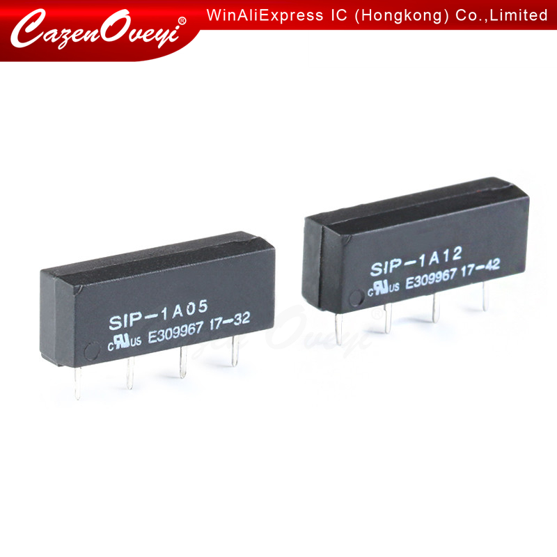 Relay Module 5V - 5ชิ้น/ล็อต5โวลต์12โวลต์รีเลย์โมดูลสวิตช์รีเลย์ DSS41A05 SIP-1A12 SIP-1A05 4PIN รีเลย์4ขา