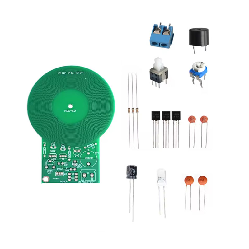 Diy Electronics Projects For Beginners - เครื่องตรวจจับโลหะ DIY ชุดโมดูลเซ็นเซอร์อิเล็กทรอนิกส์แบบไม่สัมผัส, โครงการฝึกซ้อมบัดกรีสําหรับผู้เริ่มต้น, 3V-5V DC