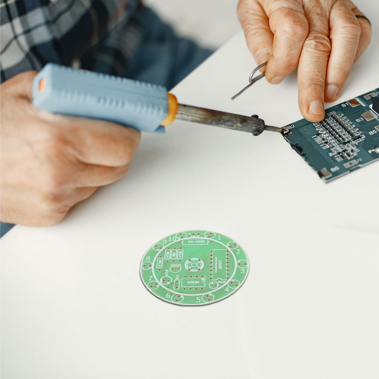 Diy Electronics Projects For Beginners - ชุดฝึกหัดบัดกรีสำหรับผู้เริ่มต้น ชุดฝึกปฏิบัติงานอิเล็กทรอนิกส์ เรียนรู้การสร้างโปรเจกต์ DIY สำหรับผู้เริ่มต้น