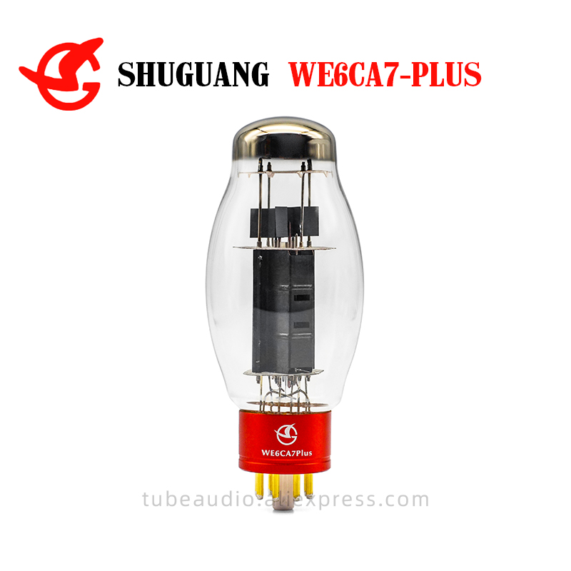 Diy Electronics Youtube - หลอดสุญญากาศคาร์บอนไนซ์ SHUGUANG WE6CA7-PLUS รุ่นปี 2026 อัพเกรด