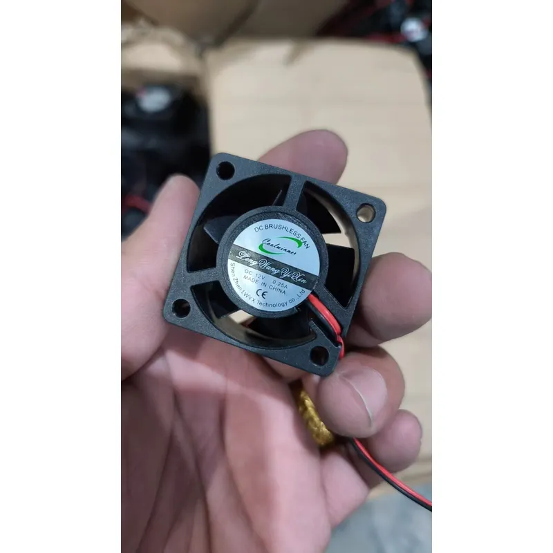 Diy Projects With Electronics - พัดลมระบายความร้อนแบบมีน้ำมัน 12V รุ่น 4020 ขนาดเล็ก สำหรับคอมพิวเตอร์