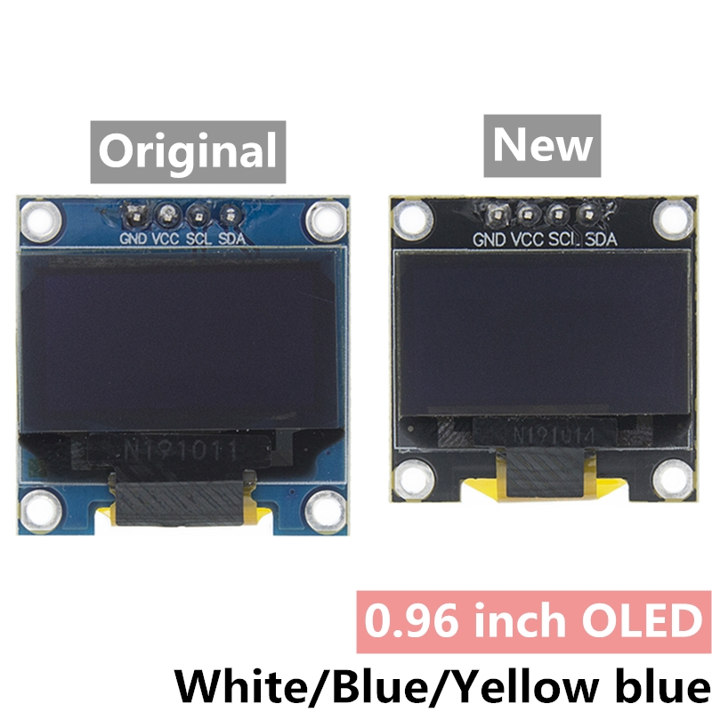 0.96 นิ้ว IIC Serial 4pin สีขา - I2C Lcd Display บทวิจารณ์และราคา