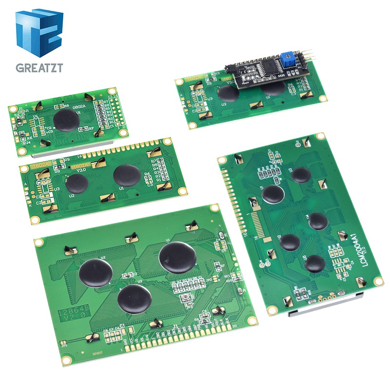 โมดูล LCD สีฟ้าหน้าจอสีเขียวสํ - I2C Lcd Display บทวิจารณ์และราคา