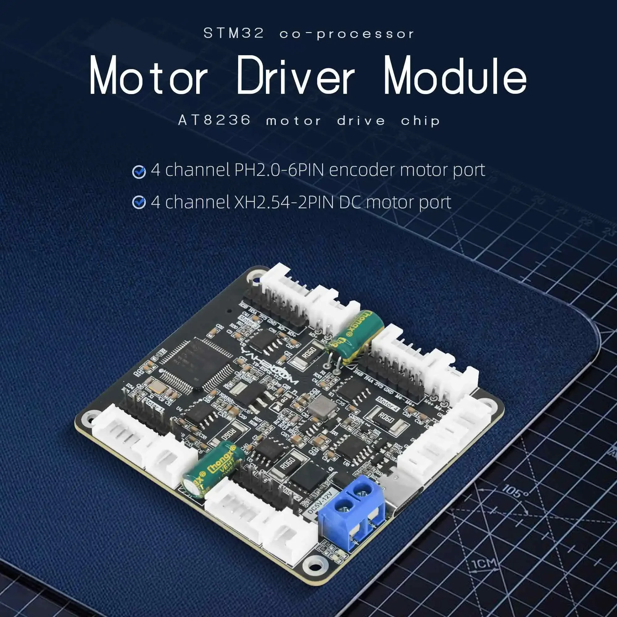 โมดูลควบคุมมอเตอร์ 4 ช่อง Yahb - Diy With Electronics บทวิจารณ์และราคา
