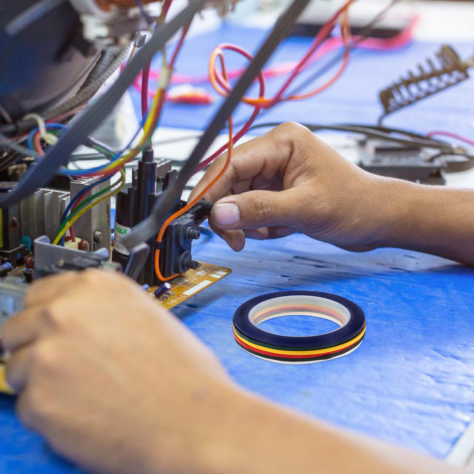 เทปฉนวน 6 ม้วน เทปปิดกั้นโพลีเ - Diy With Electronics บทวิจารณ์และราคา