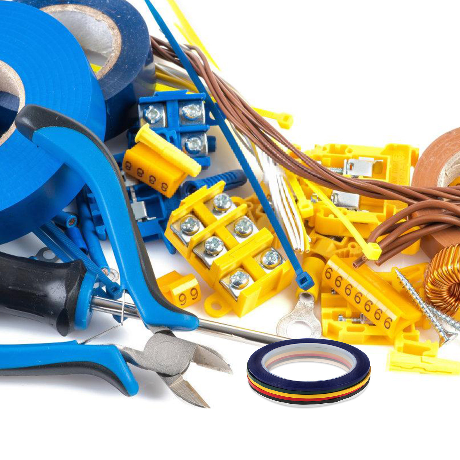 เทปฉนวน 6 ม้วน เทปปิดกั้นโพลีเ - Diy With Electronics บทวิจารณ์และราคา