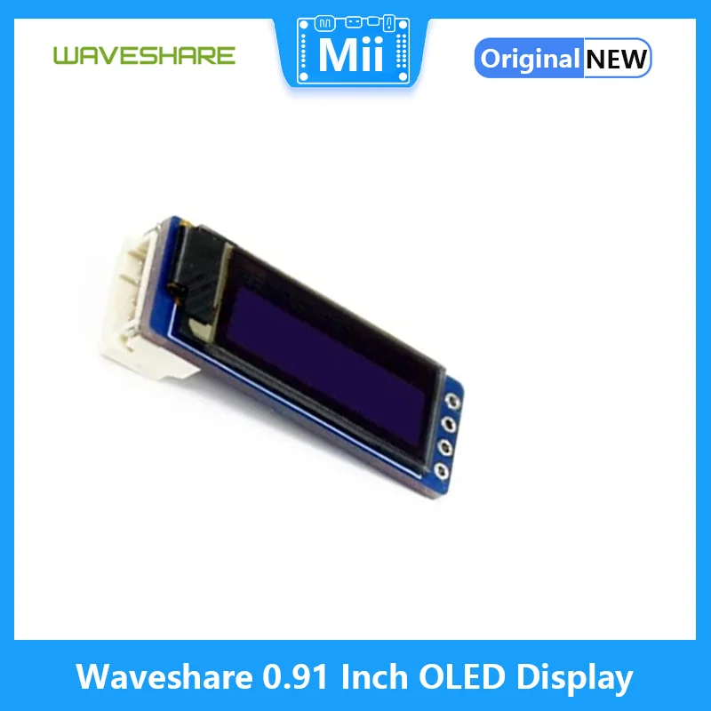 Waveshare 0.91 นิ้วโมดูลแสดงผล - I2C Lcd Display บทวิจารณ์และราคา