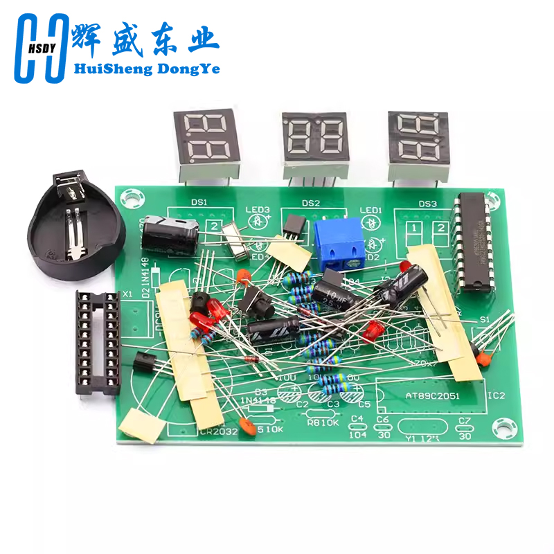 DIY ชุด AT89C2051 นาฬิกาอิเล็ก - Diy Electronics Youtube บทวิจารณ์และราคา