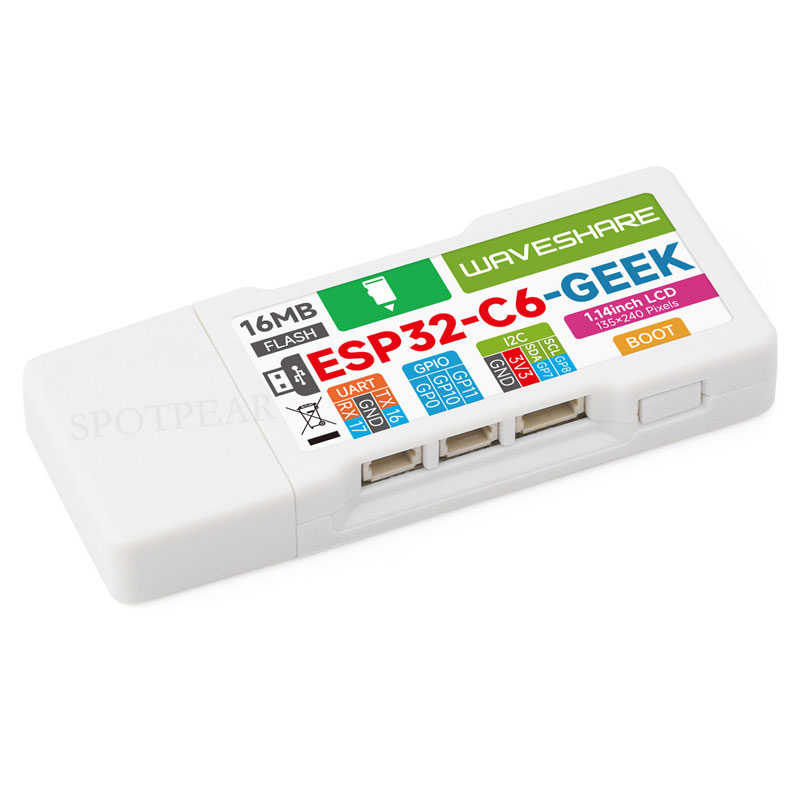 ESP32-C6 GEEK บอร์ดพัฒนา 1.14  - Diy With Electronics บทวิจารณ์และราคา