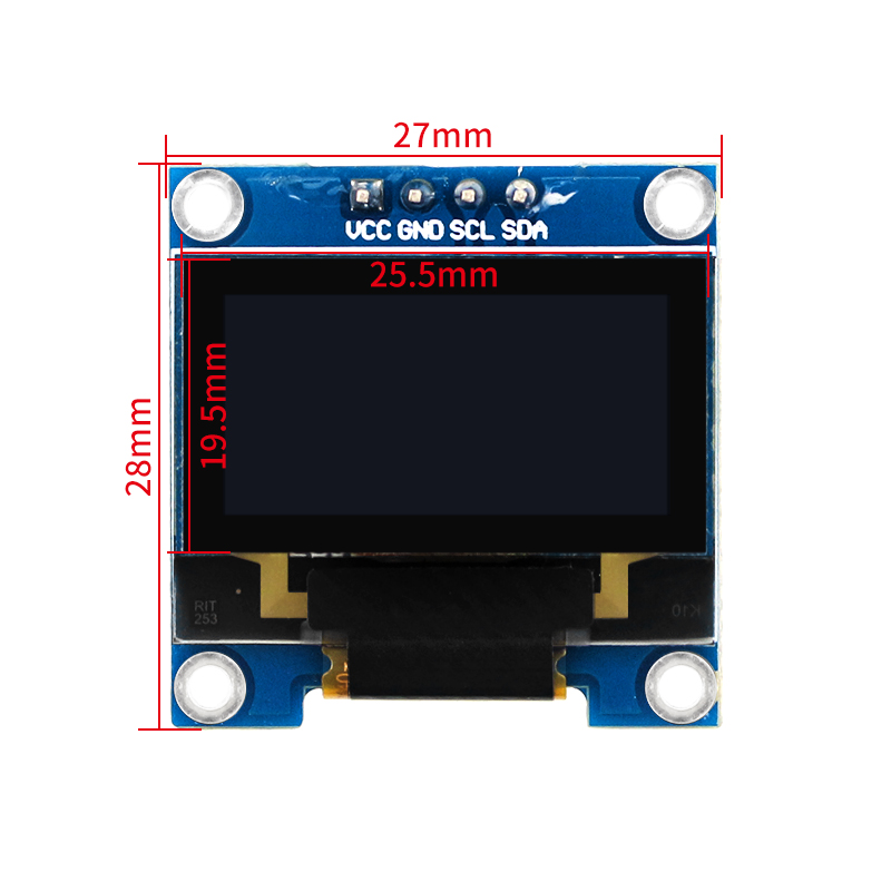 0.96 นิ้ว OLED SSD1306 I2C IIC - I2C Lcd Display บทวิจารณ์และราคา