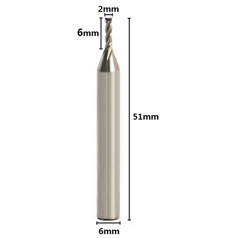 1 PC เส้นผ่านศูนย์กลาง Frez 2  - Diy Cnc Router Electronics บทวิจารณ์และราคา