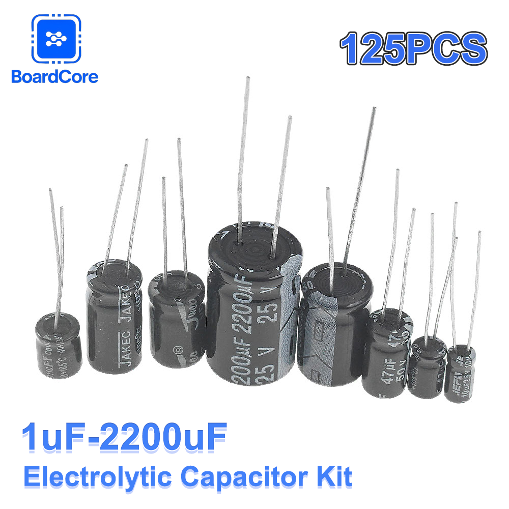 25 ค่า 125 ชิ้น ชุดตัวเก็บประจ - Hobby Diy Electronics Kit บทวิจารณ์และราคา