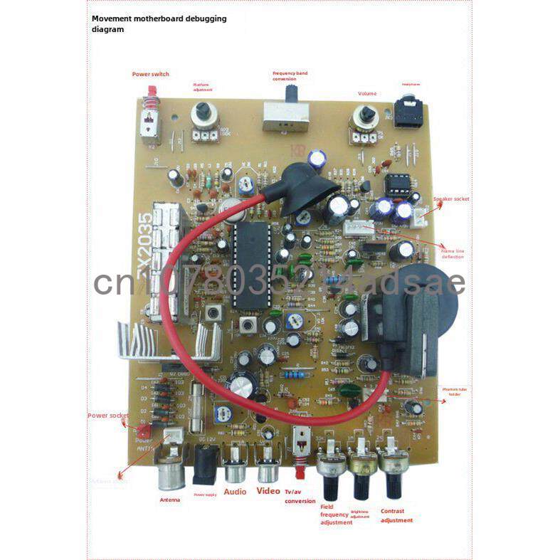 ชุดเมนบอร์ดทีวีขาวดำขนาด 5.5 น - Diy Projects With Electronics บทวิจารณ์และราคา