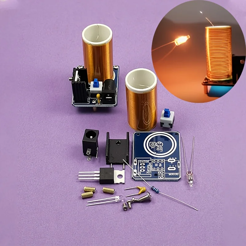 ชุดมินิเทสลาคอยล์ BD243 ชุดอุป - Hobby Diy Electronics Kit บทวิจารณ์และราคา