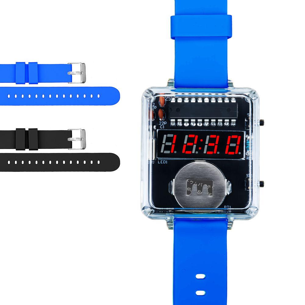 LED DIY นาฬิกาอิเล็กทรอนิกส์ชุ - Diy Electronics Youtube บทวิจารณ์และราคา