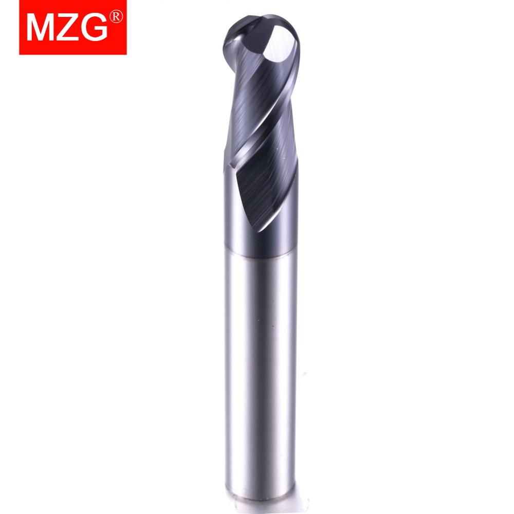MZG 2 ขลุ่ย HRC58 Ball End Mil - Diy Cnc Router Electronics บทวิจารณ์และราคา