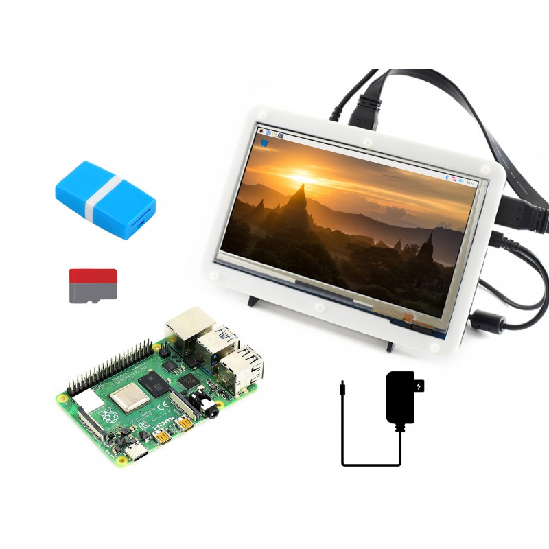 ชุดจอแสดงผล Raspberry Pi 4 Mod - Diy With Electronics บทวิจารณ์และราคา