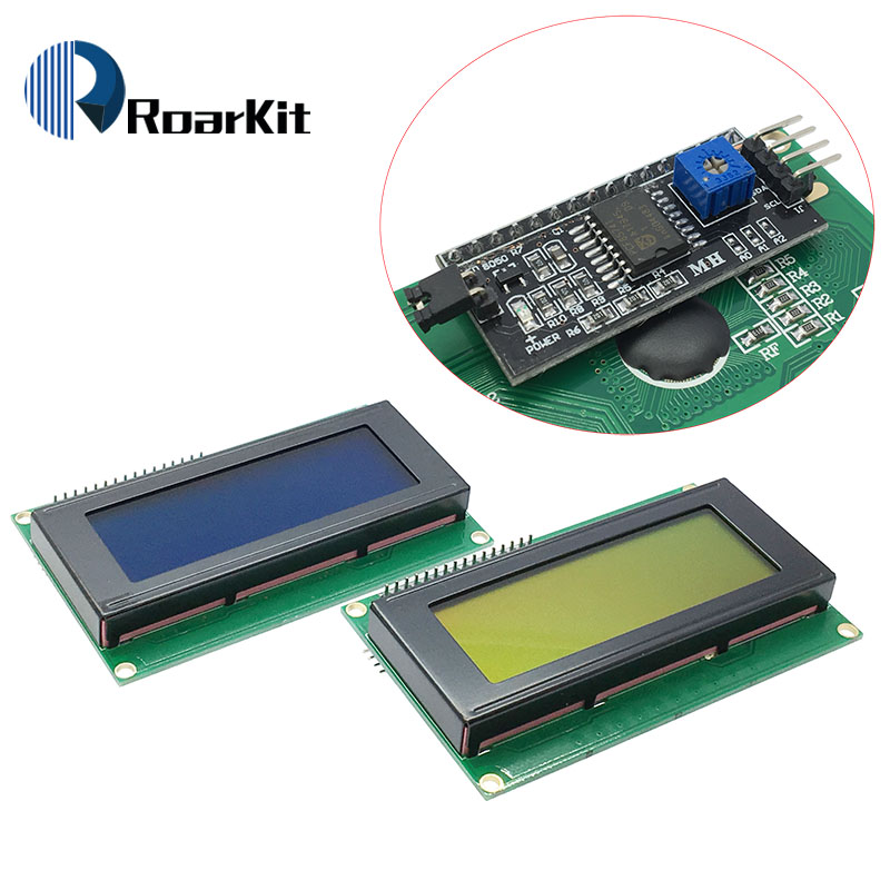 โมดูล LCD สีฟ้า/สีเหลืองสีเขีย - I2C Lcd Display บทวิจารณ์และราคา