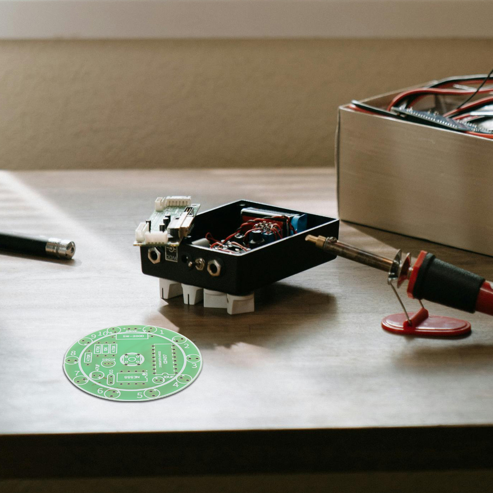 ชุดฝึกหัดบัดกรีสำหรับผู้เริ่มต - Diy Electronics Projects For Beginners บทวิจารณ์และราคา