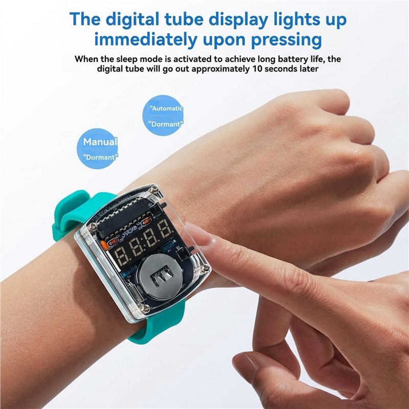 ชุดอุปกรณ์นาฬิกา LED DIY 2 ชิ้ - Diy Electronics Youtube บทวิจารณ์และราคา