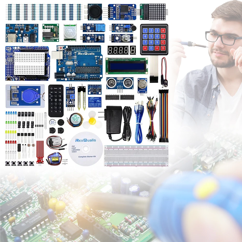 ชุดการเรียนรู้เริ่มต้นสำหรับโค - Diy Electronics Projects For Beginners บทวิจารณ์และราคา