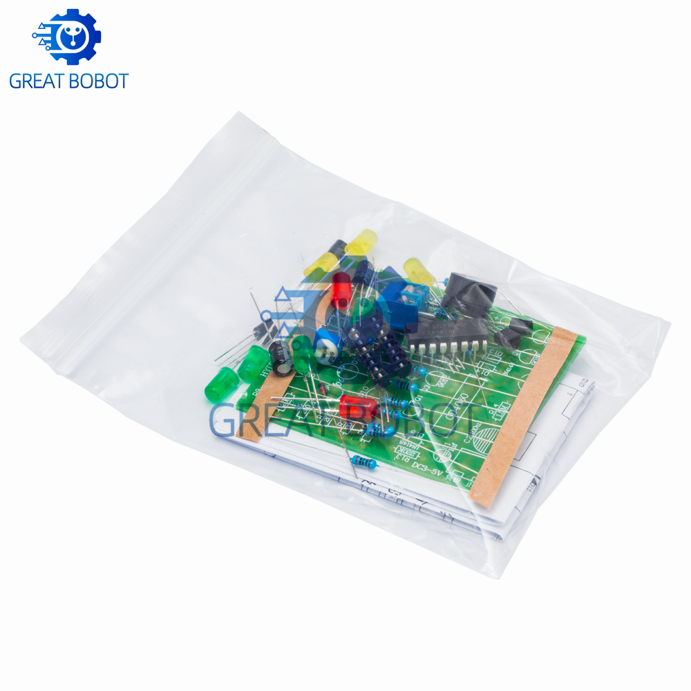 ชุดไฟฝัน DIY พร้อม CD4060 - โค - Hobby Diy Electronics Kit บทวิจารณ์และราคา