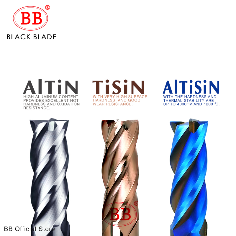 BB CNC คาร์ไบด์ Flat End Mill  - Diy Cnc Router Electronics บทวิจารณ์และราคา