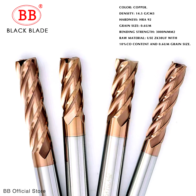 BB CNC คาร์ไบด์ Flat End Mill  - Diy Cnc Router Electronics บทวิจารณ์และราคา