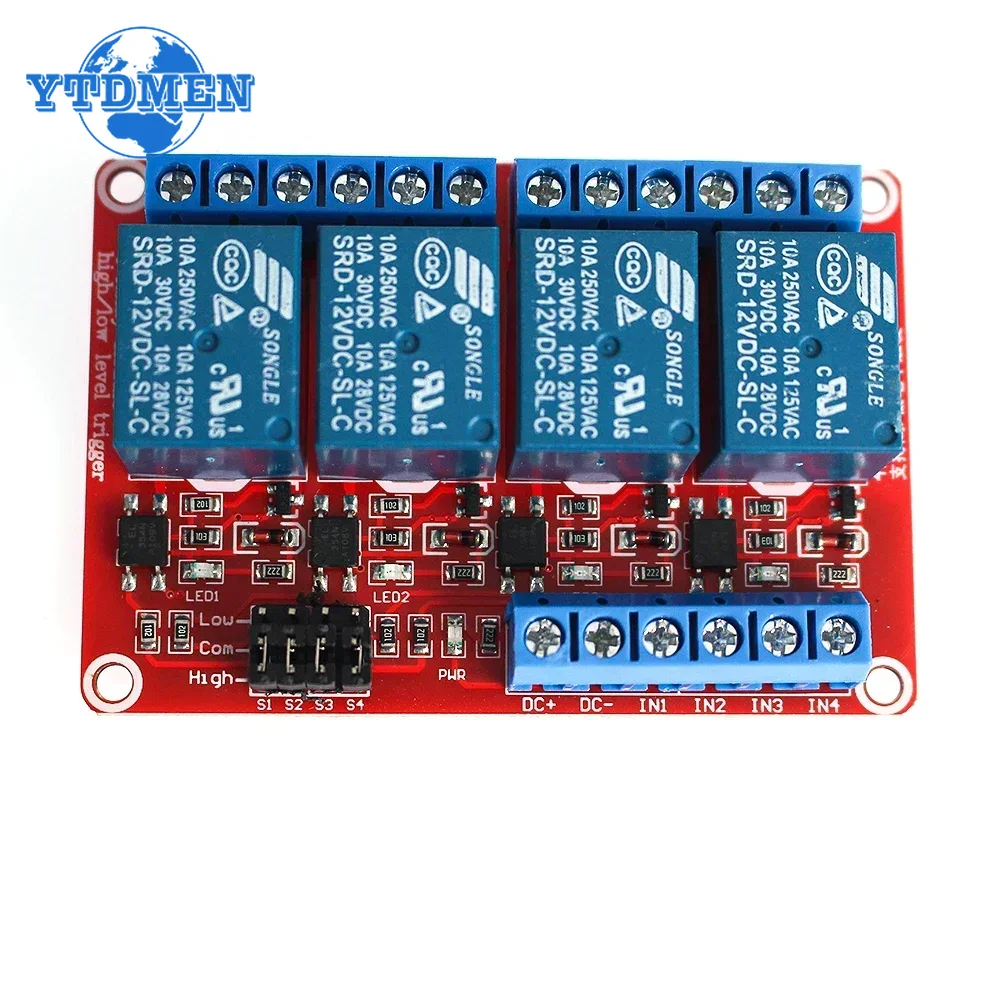 1PCS โมดูลรีเลย์ 5V 12V 24V 1  - Relay Module 5V บทวิจารณ์และราคา