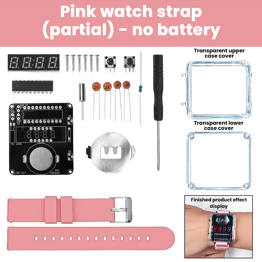 DIY นาฬิกาอิเล็กทรอนิกส์ชุด 0. - Diy Electronics Youtube บทวิจารณ์และราคา